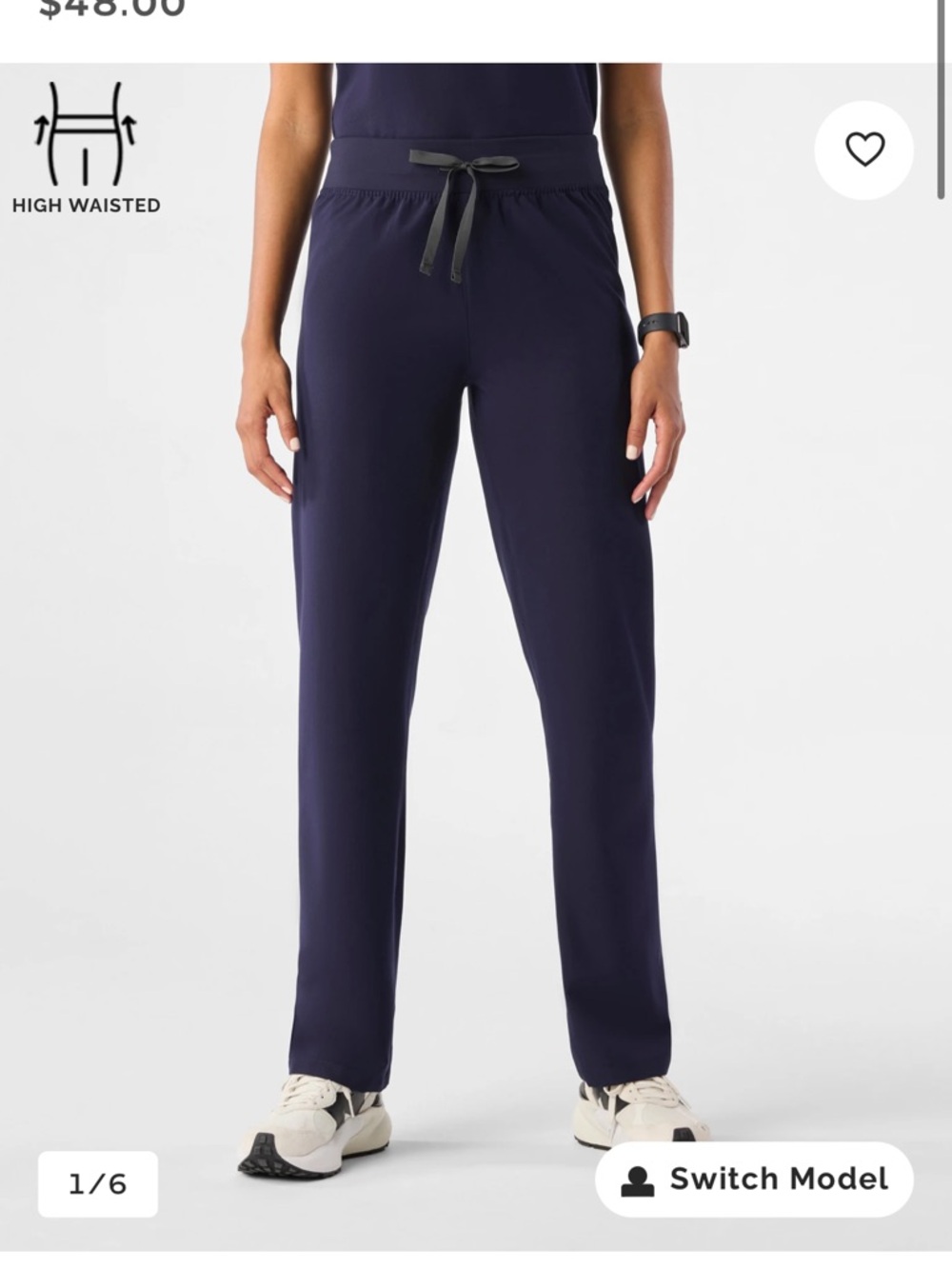 Figs High Waisted Livingston Basic Scrub Pants